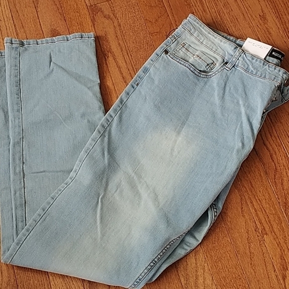 Denim Co. Stretch Straight Button Jeans W40 L34 - Picture 12 of 13